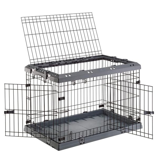Ferplast Dog Crate Superior 90 92x58x62.5 cm Black