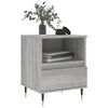 vidaXL Bedside Cabinet Grey Sonoma 40x35x50 cm Engineered Wood
