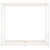 vidaXL Kids Bed Frame White 80x200 cm Solid Wood Pine