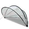 vidaXL Pool Dome Folding Manual Transparent 336 x 322 x 160 cm PVC