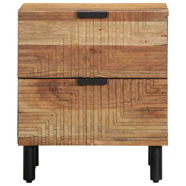 vidaXL Bedside Cabinet 40x33x46 cm Solid Wood Acacia