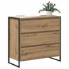 vidaXL Sideboard Artisian Oak 79 x 36 x 75.5 cm Engineered Wood