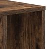 vidaXL End Table 2 pcs Smoked Oak 37 x 32 x 40 cm Engineered Wood