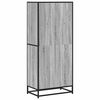vidaXL Bookcase Grey Sonoma 60x35x139 cm Engineered Wood