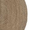 vidaXL Rug Natural and Black 300 x 300 cm Jute