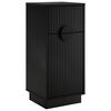 vidaXL Sideboard VENRAY Black 35 x 33 x 77.5 cm Engineered Wood