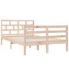 vidaXL Bed Frame without Mattress Small Double Solid Wood