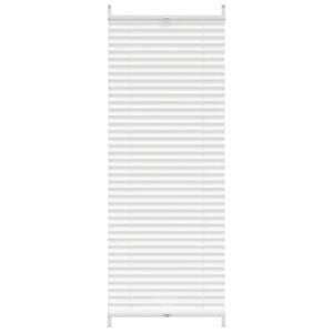 Plisse Blind 40x100cm White Pleated Blind