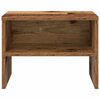 vidaXL Bedside Cabinet 2 pcs Old wood 40 x 40 x 30 cm Engineered wood