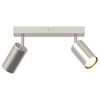 vidaXL Ceiling Spotlight Nickel 26 x 5.5 x 16.5 cm Metal