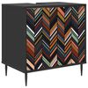 vidaXL Bathroom Cabinet OMMEN Black Oak 60 x 40 x 61 cm