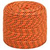 vidaXL Boat Rope Orange 8 mm 250 m Polypropylene