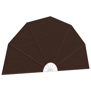 vidaXL Balcony Privacy Screen &Oslash; 320 cm Polyester Brown