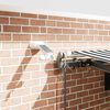 vidaXL Automatic Retractable Awning with LEDs Anthracite&White 450x300 cm