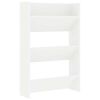 vidaXL Wall Shoe Cabinet White 60x18x90 cm Engineered Wood
