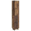 vidaXL Cabinet Set 2 pcs Old Wood Engineered Wood