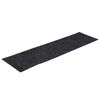 vidaXL Stair Mats Self-adhesive 30 pcs 76x20 cm Dark Grey Rectangular