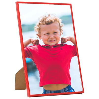 vidaXL Photo Frames Collage 3 pcs for Wall or Table Red 59.4x84 cm MDF