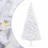 vidaXL Artificial Christmas Tree with Stand White 300 cm PVC and Steel