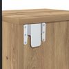vidaXL Bedside Cabinet Artisan Oak 35 x 30 x 51 cm Engineered Wood
