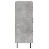 vidaXL Sideboard Concrete Grey 69.5x34x90 cm Engineered Wood