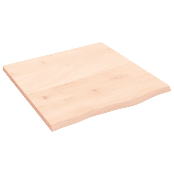 vidaXL Bathroom Countertop 60x60x2 cm Untreated Solid Wood