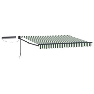 vidaXL Electric Retractable Awning 2.5 x 2 m Polyester with PU coating