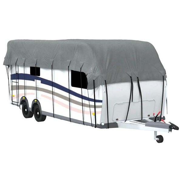 vidaXL Caravan Roof Cover Grey 700x300 cm Non-woven Fabric