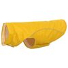 vidaXL Dog Raincoat with Reflective Strips Polyester Yellow 3XL