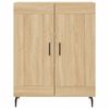 vidaXL Sideboard Sonoma Oak 69.5x34x90 cm Engineered Wood