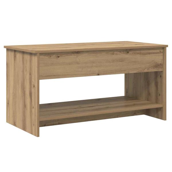 vidaXL Coffee Table Artisan Oak 80 x 50.5 x 41.5 cm Engineered Wood