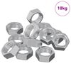 vidaXL Hex Nut 23377 pcs Silver Metal