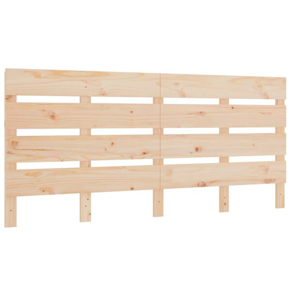 vidaXL Headboard 135x3x80 cm Solid Wood Pine