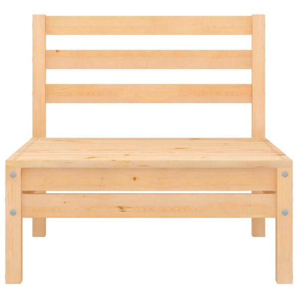 vidaXL 9 Piece Garden Lounge Set Solid Pinewood