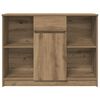 vidaXL Sideboard with Drawer Artisan Oak 101x35x76 cm Engineered Wood