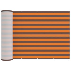 vidaXL Balcony Privacy Screen 150 x 700 cm Fabric with PU Coated