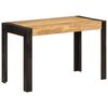 vidaXL Dining Table 120x60x76 cm Solid Wood Mango