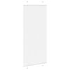 vidaXL Pleated Blind White 85x200 cm Fabric Width 84.4 cm Polyester