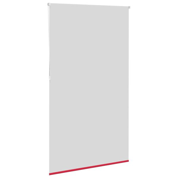 vidaXL Roller Blind Blackout Red 120x210 cm Fabric Width 116.6 cm Polyester
