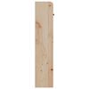 vidaXL Headboard with Storage 160 cm Solid Wood Pine