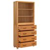 vidaXL Storage Furniture Set with Drawer Brown Engineered wood