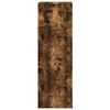 vidaXL Highboard Smoked Oak 40x41x124 cm Engineered Wood