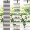 vidaXL Venetian Blinds Height Adjustable Silver 220 x 120 cm Aluminium