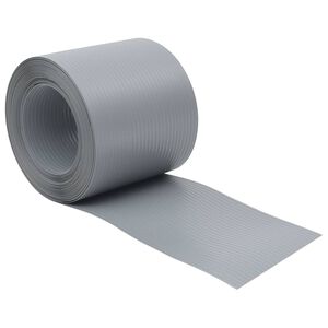 vidaXL Garden Privacy Screens 10 pcs Grey 252.5x19 cm PVC