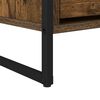 vidaXL TV Cabinet Smoke Oak 100 x 36 x 49.5 cm Engineered Wood