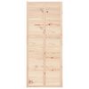 vidaXL Barn Door 90x1.8x214 cm Solid Wood Pine