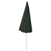 vidaXL Beach Parasol Green 300 cm