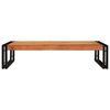 vidaXL Bathroom Shelf Brown 100 x 50 x 23 cm Solid Acacia Wood
