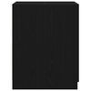 vidaXL Washing Machine Cabinet Black Oak 70.5 x 71.5 x 91.5 cm