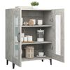 vidaXL Sideboard Concrete Grey 69.5x34x90 cm Engineered Wood